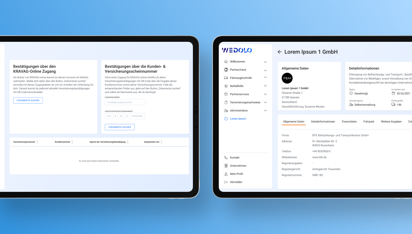 Wedolo-Service Portal-Case-2